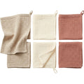 Avibt Four-Layer Cotton Gauze Cleaning Cloths 35 cm Set of 6 - Product view