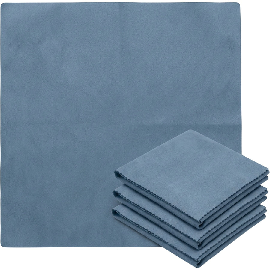 Avibt Suede Microfiber Glass Cloths 40 x 40 cm Set of 4